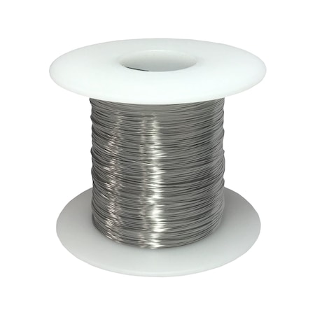 Stainless Steel 316L Wire, 22 AWG Gauge, 0.0253 Diameter, 250 Feet